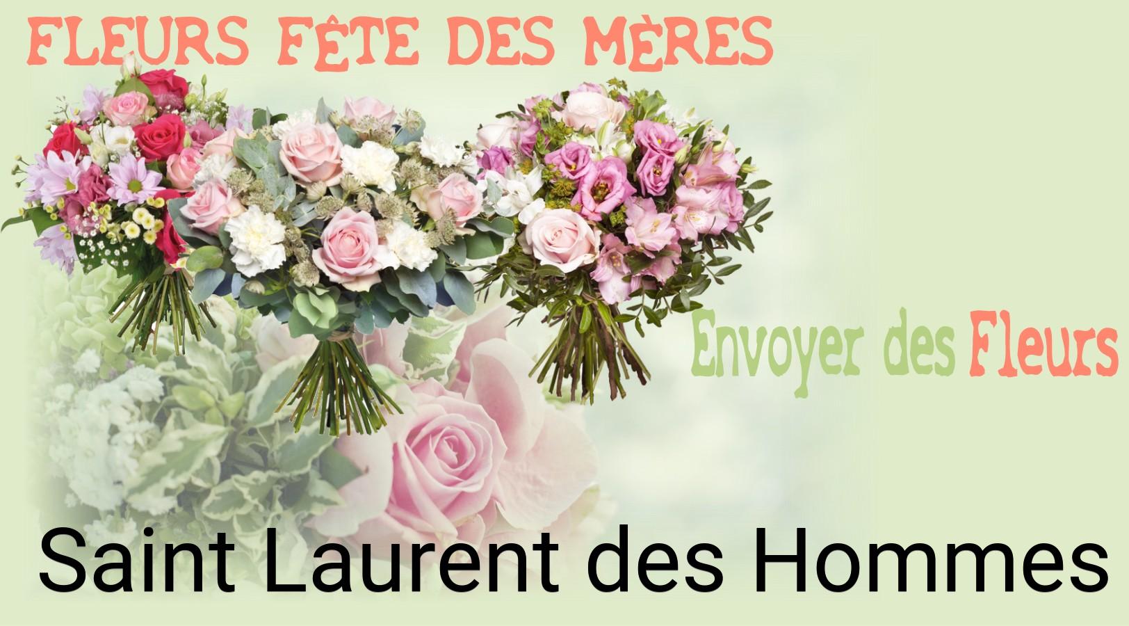 Bouquet de Fête des Mères livré à Saint-Laurent-des-Hommes